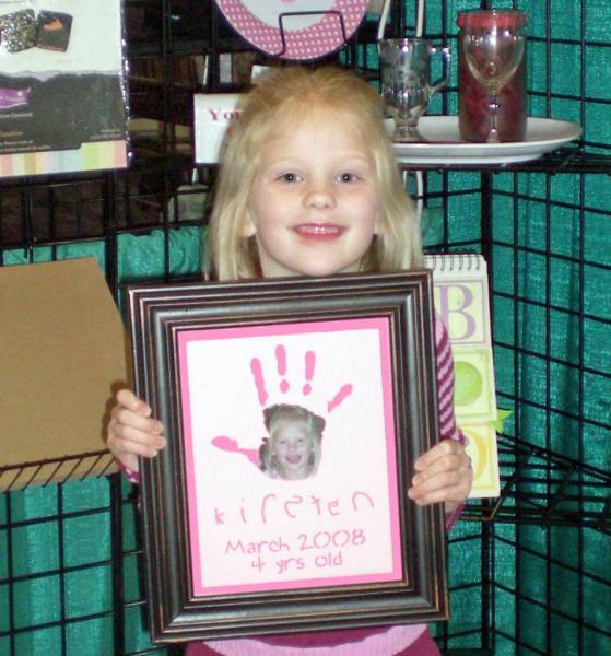 Kirsten's Handprint
