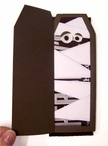 Coffin Candy Bar Wrapper