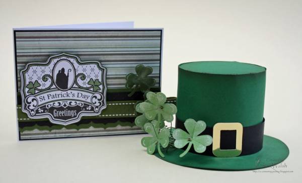 St Patrick's Day Hat and Card