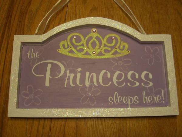 The Princess sleeps here!