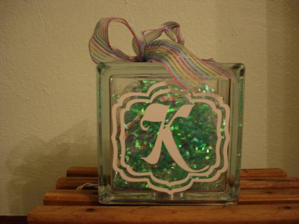GLASS BLOCK  ...  LIGHT OFF