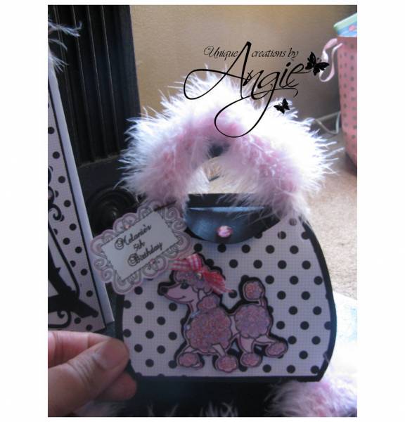 poodle goodie purse