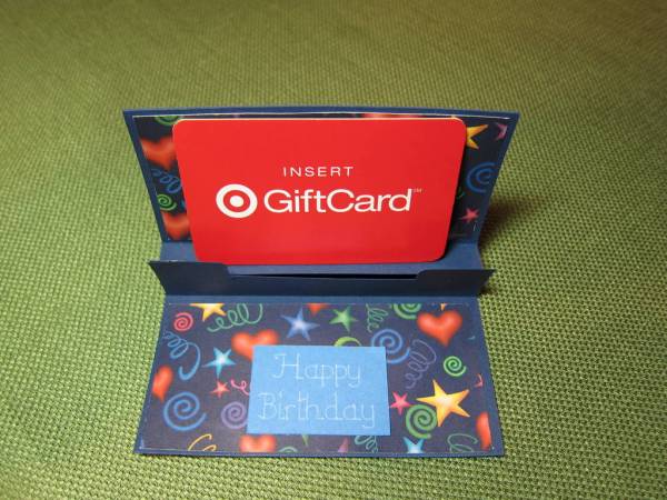 Gift card - Happy Birthday