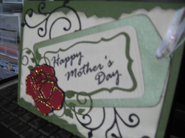 Mother's Day Card/April's Challenges