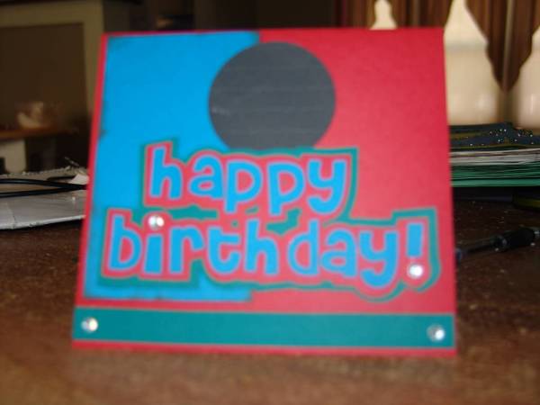 Happy Birthday Card