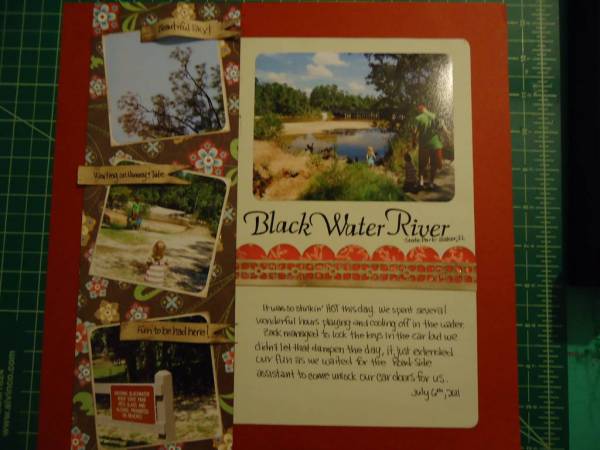 12 x 12 Scrapbook Page