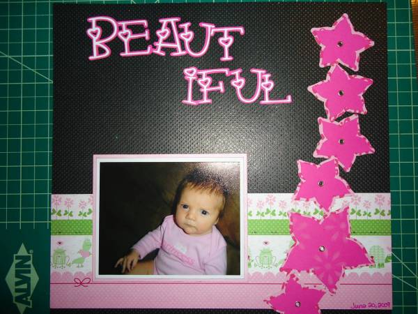 12 x 12 Scrapbook Page