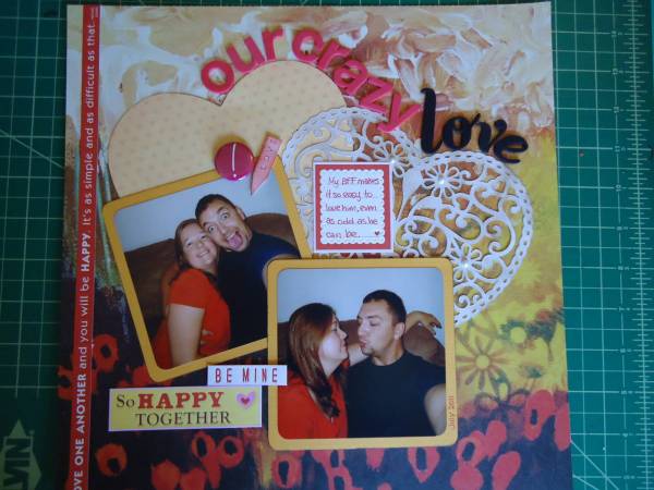 12 x 12 Scrapbook Page