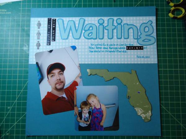 12x12 Scrapbook Page