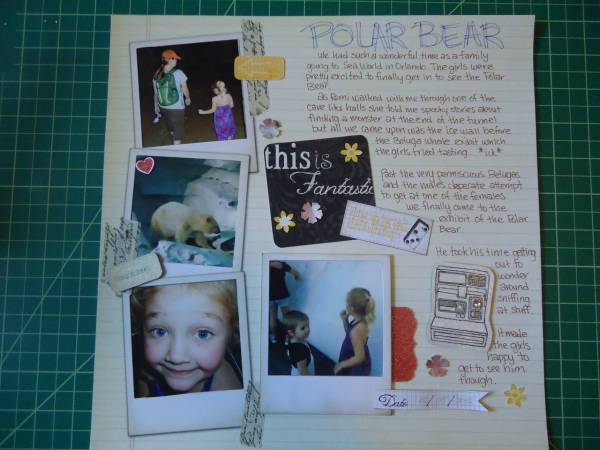 12x12 Scrapbook Page