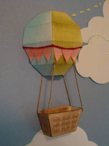 WIP Dimensional Hot Air Balloon 12x12