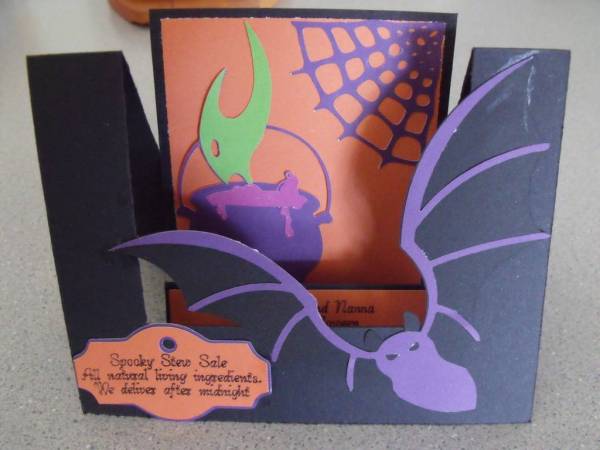 Halloween Tri-Fold card