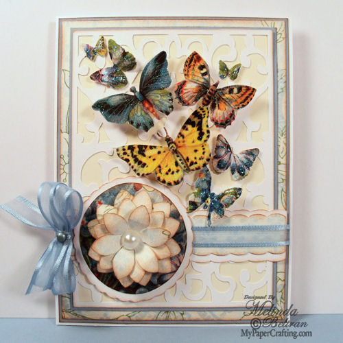 Ribbon Butterfly Layout