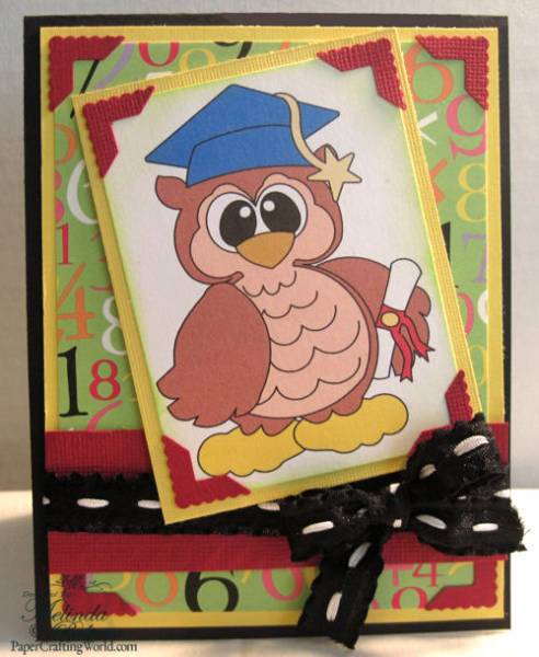 Owl Graduation Card