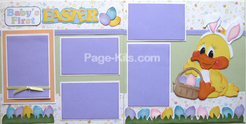 Baby's 1st Easter - Easter Day Fun Layout