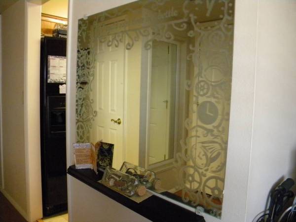 Etched Mirror
