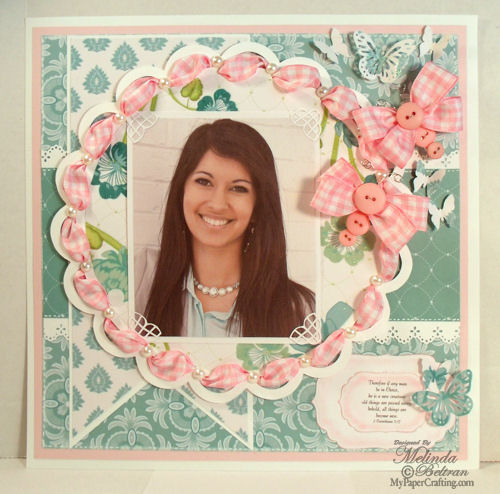 Ribbon Butterfly Layout