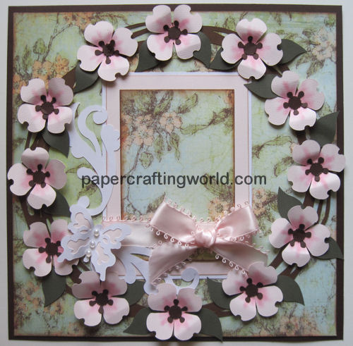 Dogwood Wreath Layout