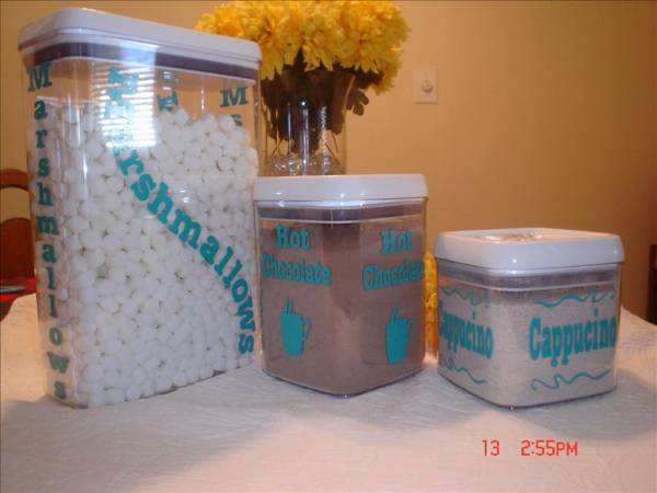 Canister-Vinyl Lettering