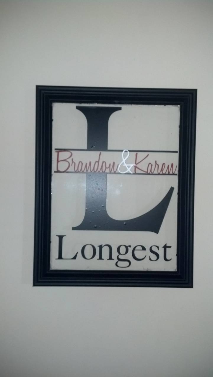 vinyl frame