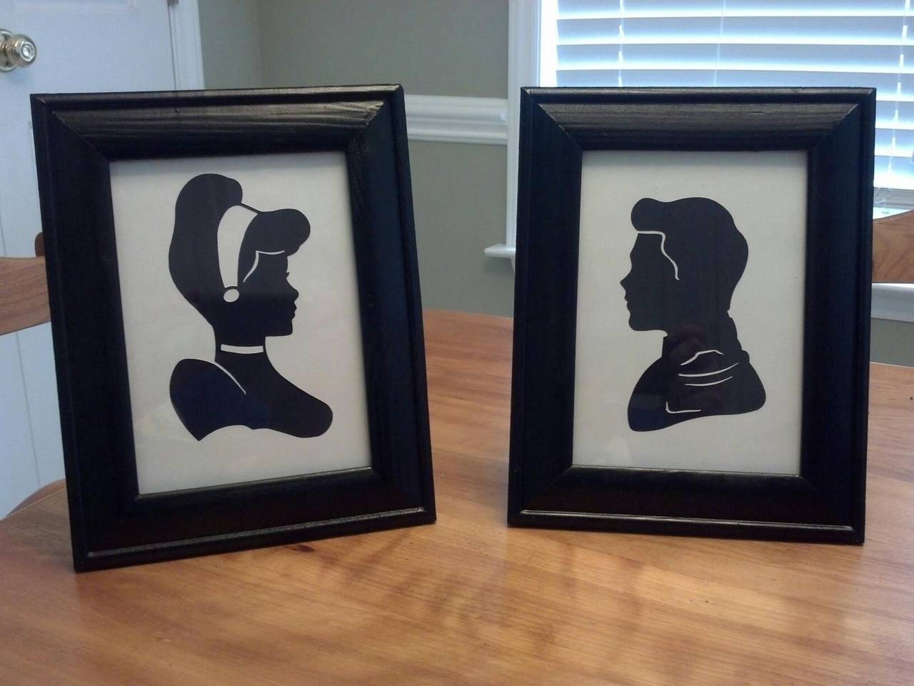 Cinderella and Prince Charming Silhouette