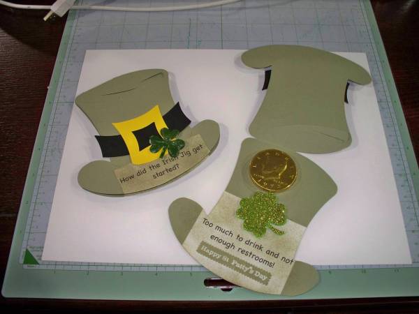 Irish Hat Card