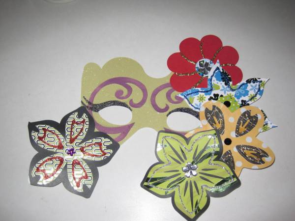 March Challenge - Mardi Gras Masks