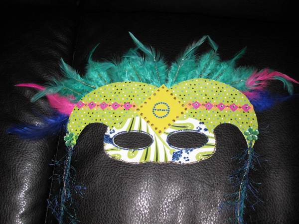 March Challenge - Mardi Gras Masks