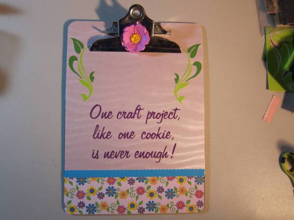 Clipboard for mom