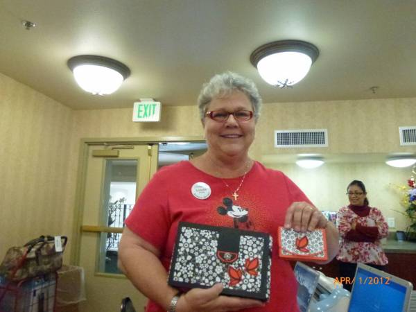 Linda's file box and small box