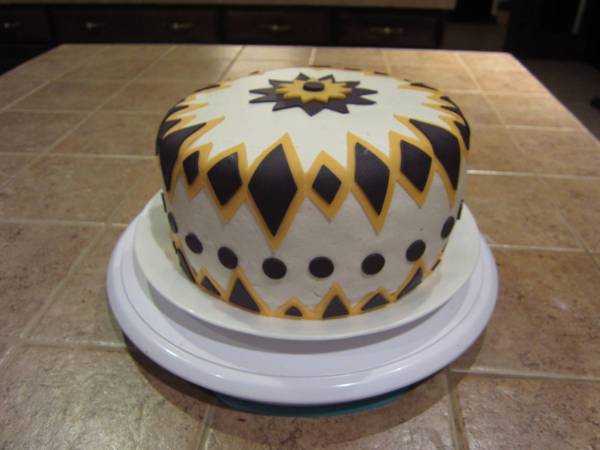 Harlequin Cake