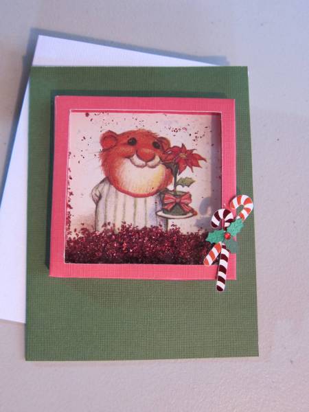 Christmas Shaker Box Card