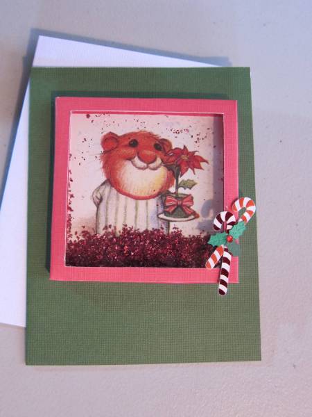 Christmas Shaker Box Card