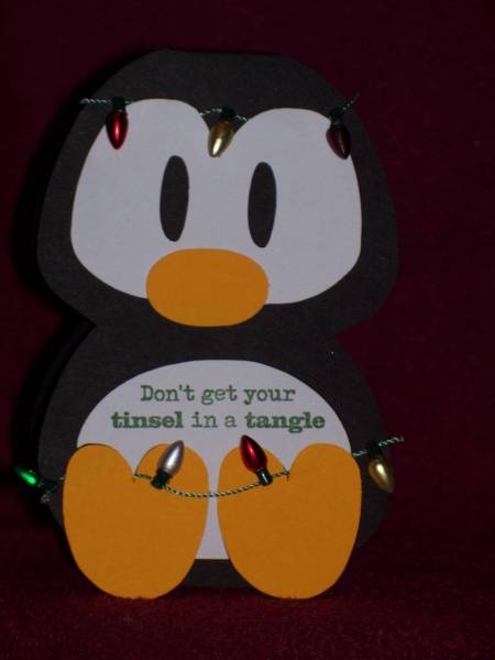 Penguin card-August Challenge