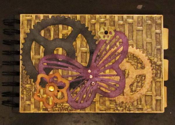 Steampunk Butterfly Journal Cover