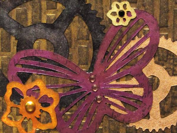 Steampunk Butterfly Journal Cover
