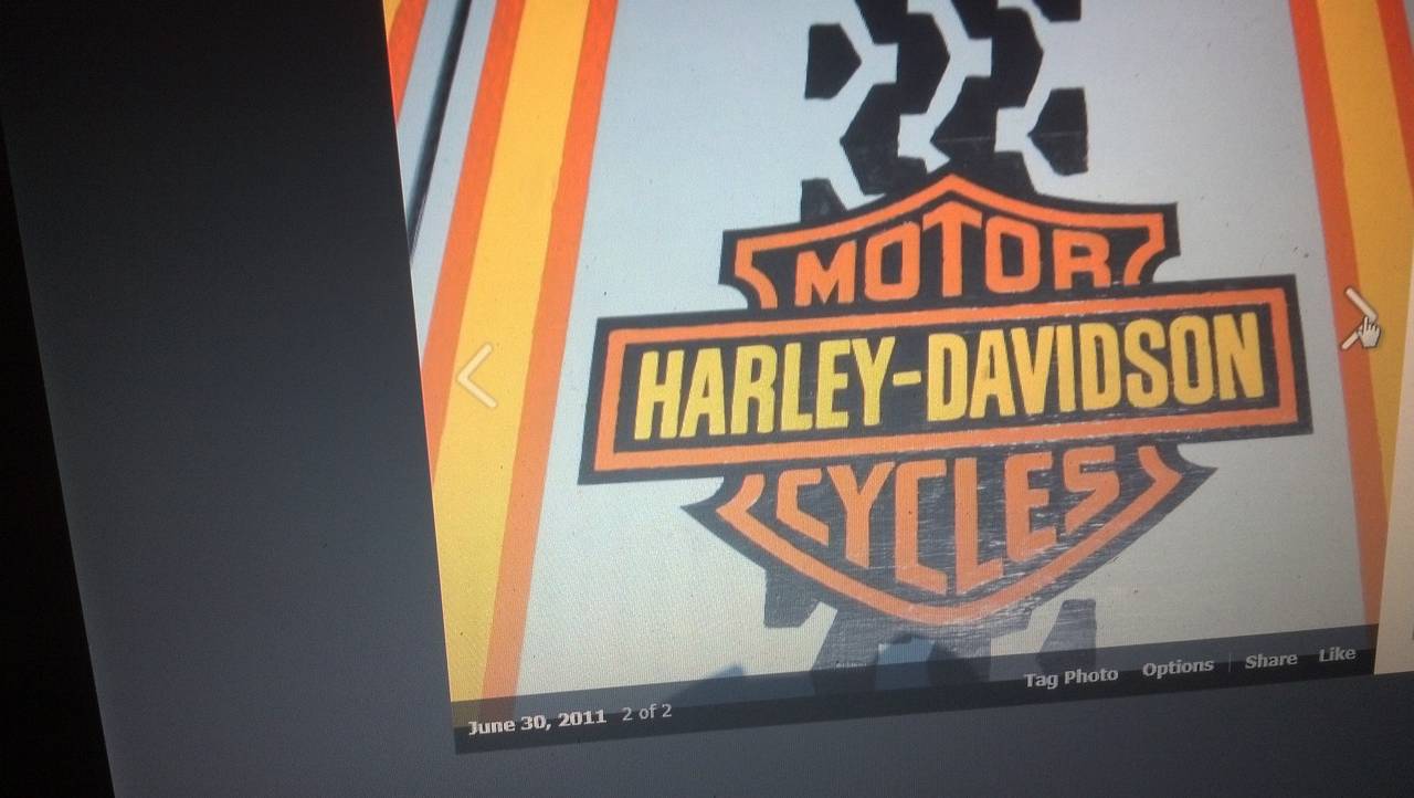 Harley Davidson Corn boards