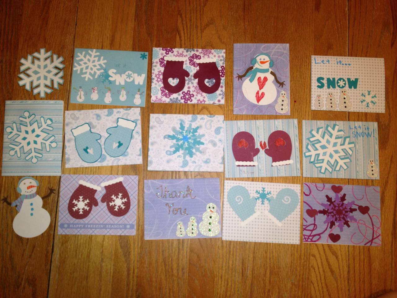 cards by my kids