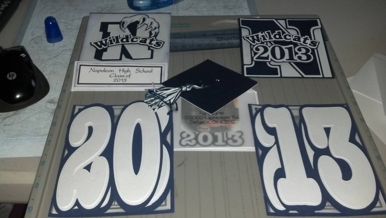 Drew's grad. invites