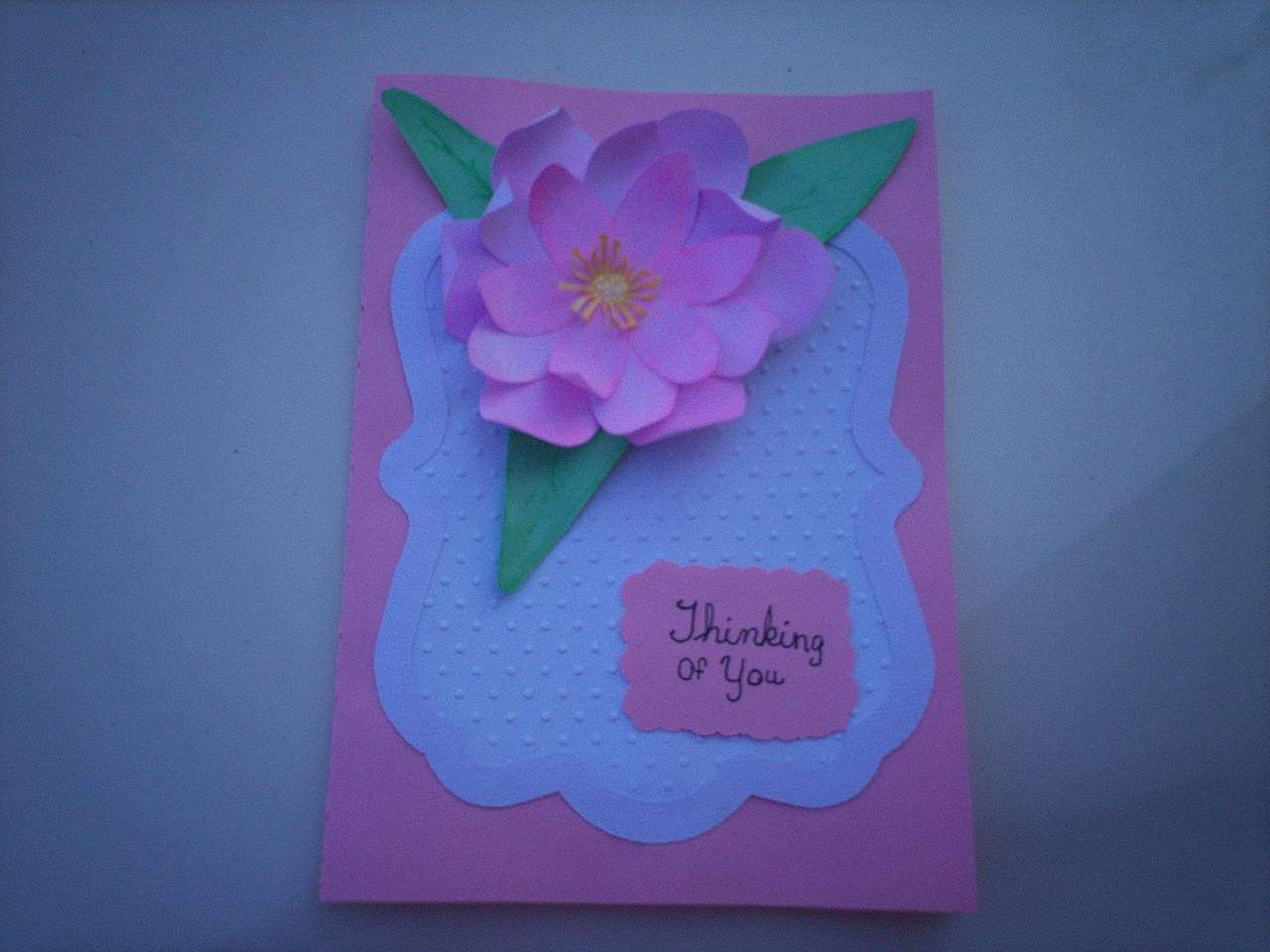 Thinking of you card