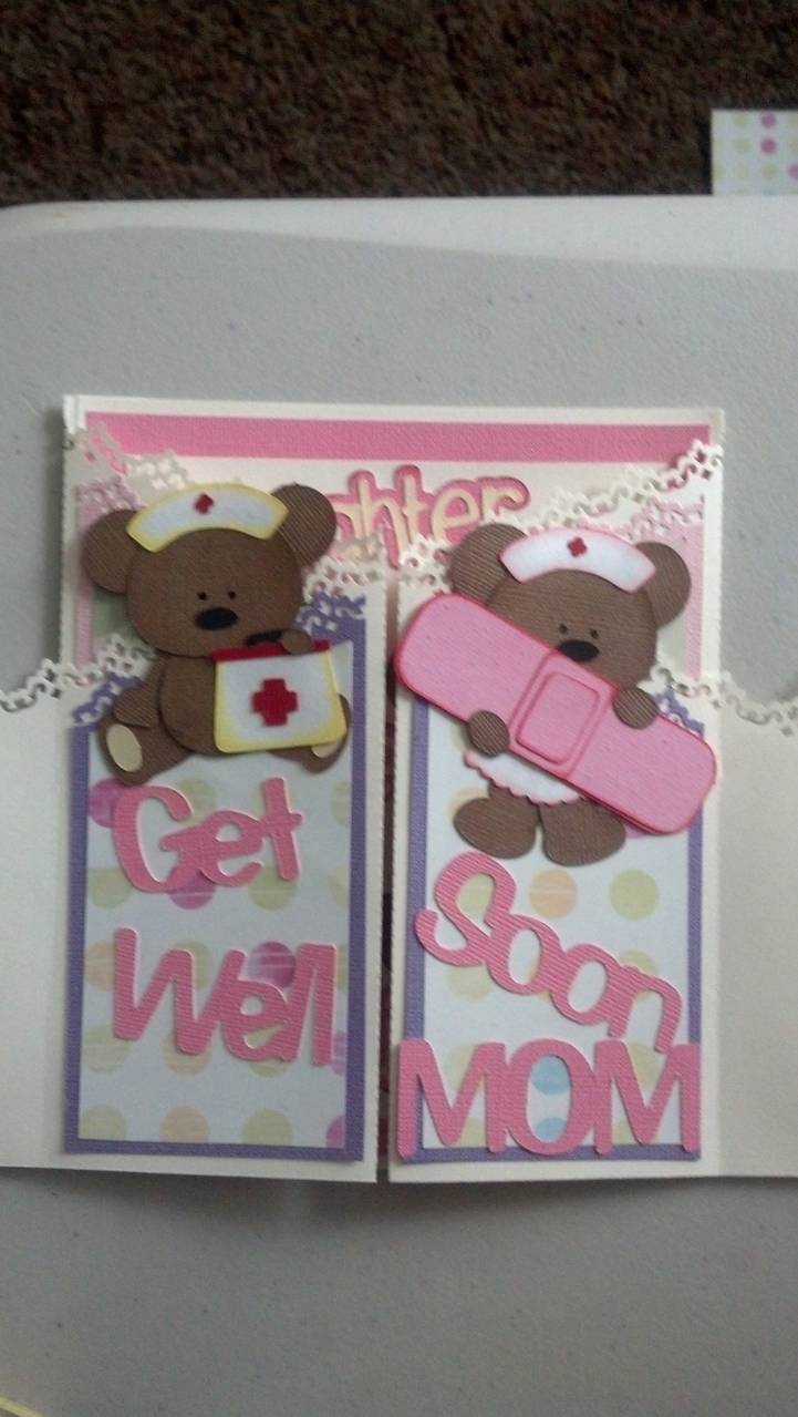 Get Well Soon Cascade-Zig Zag card