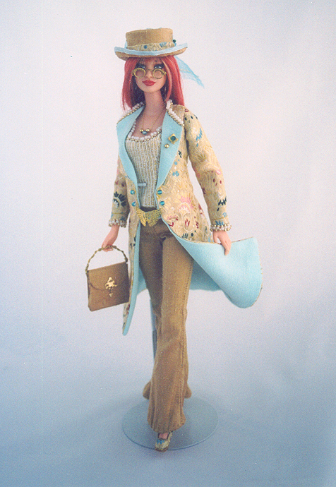 One of my doll makeovers before my hand accident
