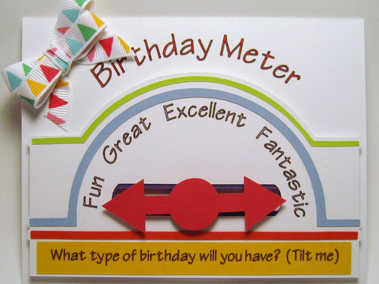 Birthday Meter Card