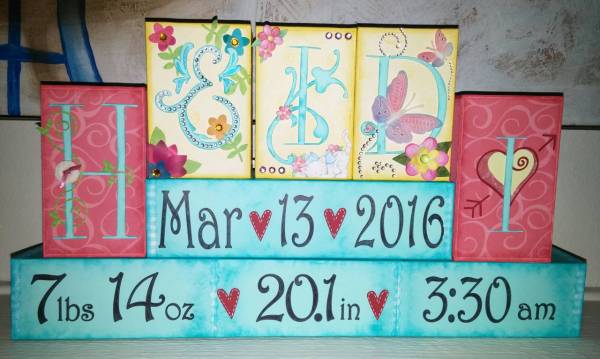 Birth Announcement Boxes