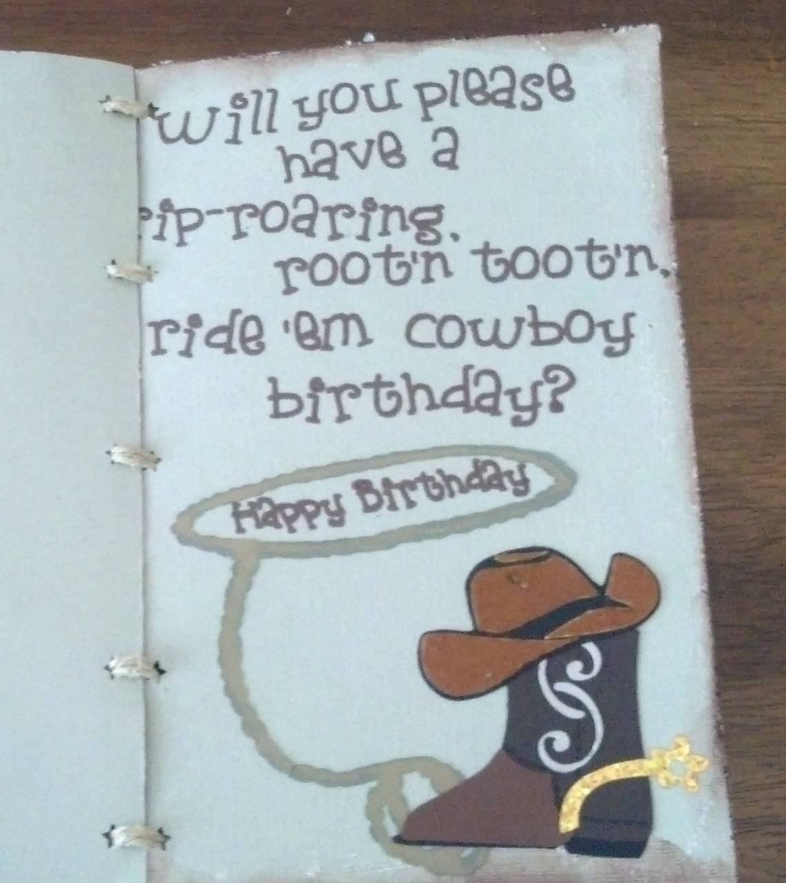 Cowboy Birthday