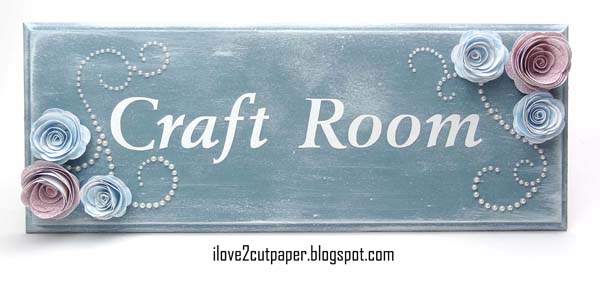 Craft Room door sign