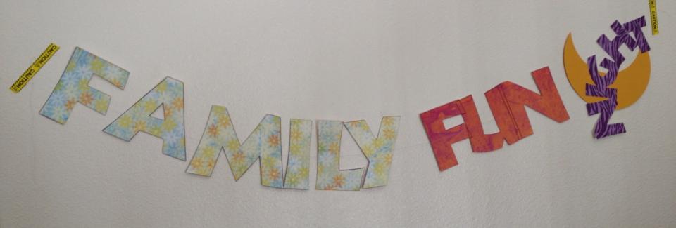 Family Fun Night Banner