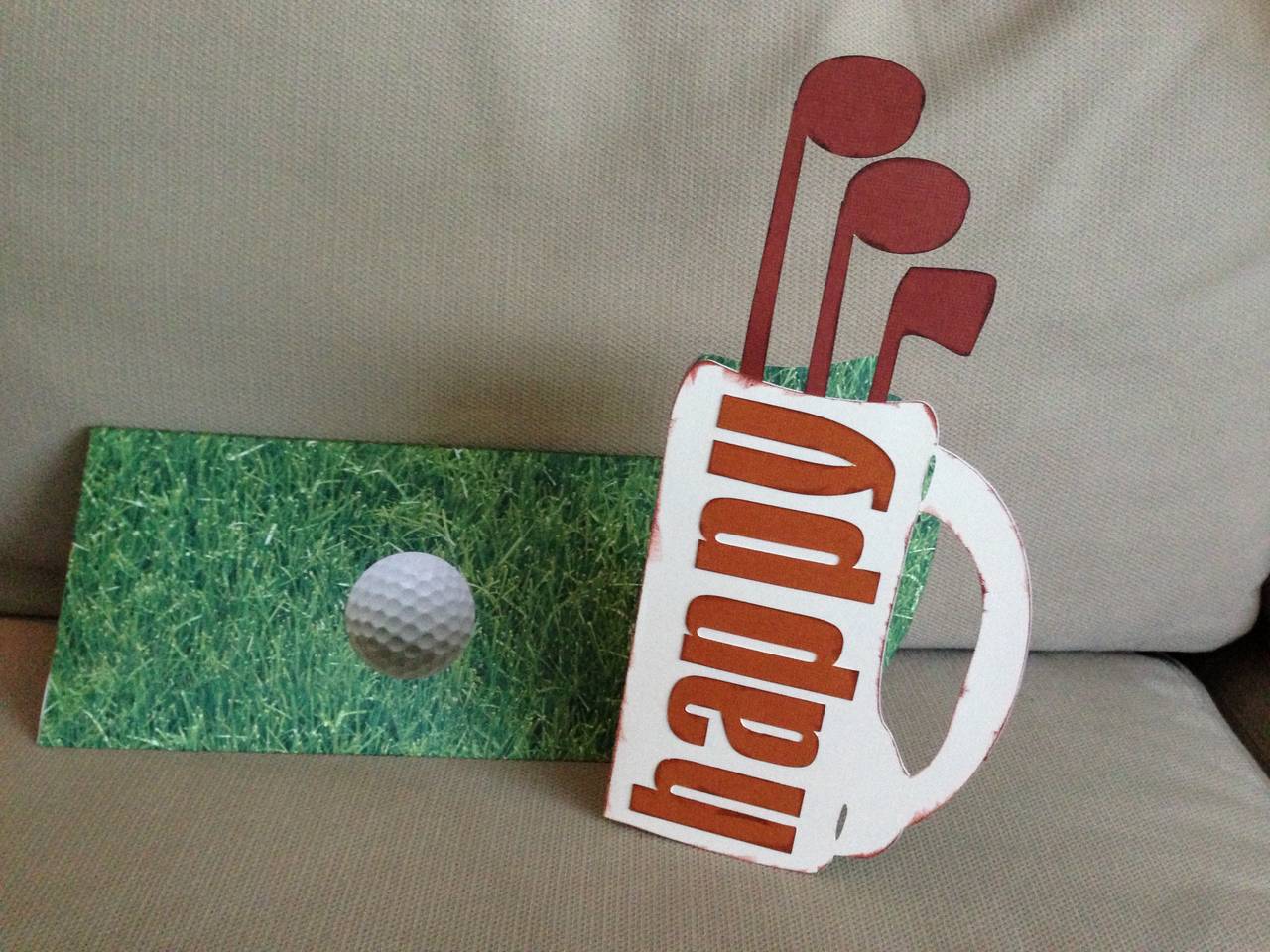 Golf Bag card