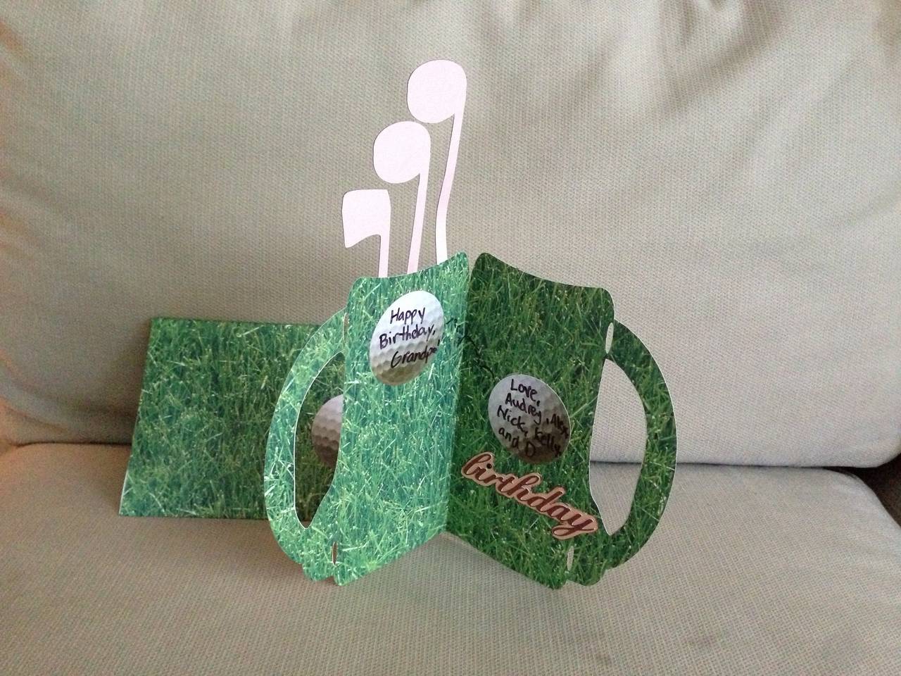 Golf Bag card