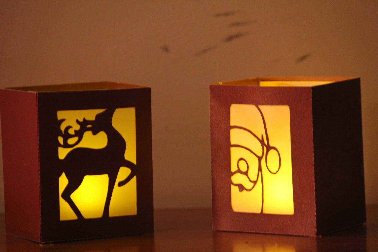 christmas luminaries for nov challenge